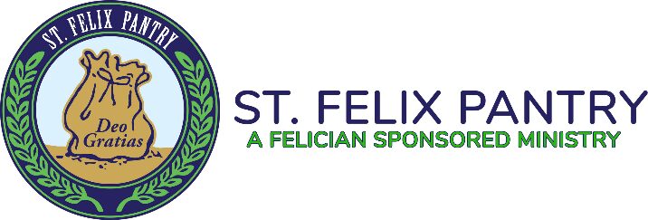 St. Felix Pantry logo with motto.